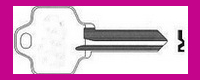 26868 Single Sided Key NATIONAL 5 Pin Locks